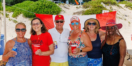Photos & Video: Canada Day Beach Event - Bernews