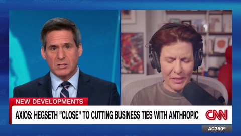 Axios reports Defense Secretary Hegseth is 'close' to cutting business ties with AI company Anthropic