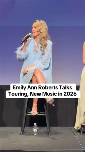 Emily Ann Roberts has big plans for 2026, including lots of shows and a new album, plus some things she can’t quite announce yet… #countrymusic | Everything Nash