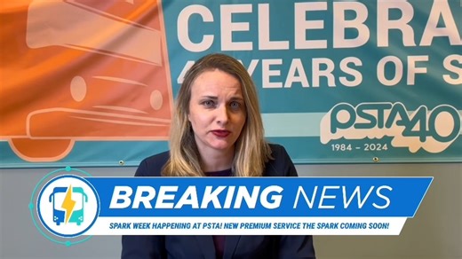 1.9K views · 38 reactions | Breaking News!⚡ Welcome to Spark week! The Spark is PSTA's brand new premium route service riding along 34th St S, connecting you from Eckerd College to Grand Central Station! This week, we'll be opening the doors to all things Spark! We'll be featuring the Spark Logos, Route Maps, Stations, Bus Tour, and more! ⚡  | Pinellas Suncoast Transit Authority | Facebook