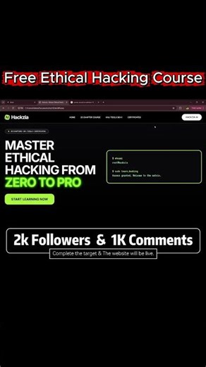 Free Ethical Hacking Course For Educational Purpose | decord bao #cybersecurity #onlinesafety