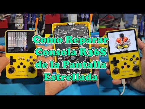 Como Reparar Pantalla Consola R36S | RG36PRO | etc. #r36s #reparación #cambiodepantalla