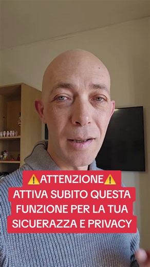 ⚠️ATTENZIONE⚠️ Attiva subito questa funzione per la tua sicurezza e privacy! #tecnologia #sicurezza #privacy #smartphone #android