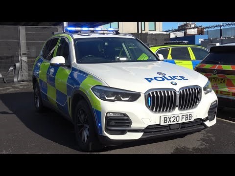 West Midlands Police BMW X5 FOU Blue Light Demo inside C3 Operations Hub