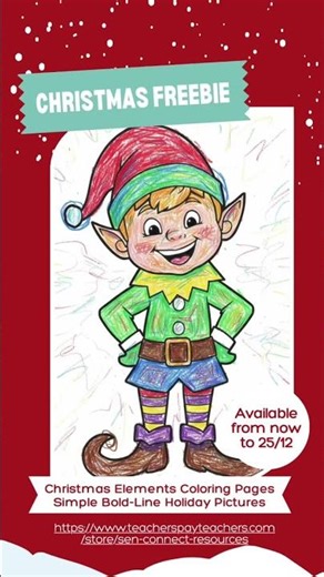 Get your FREE Christmas coloring pages for kids! 🎄