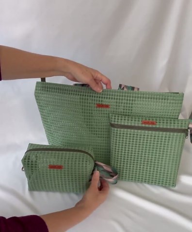 Beach Tote Bags, Nylon Mesh Bags, Bridesmaid Gift Bags, Travel Beach Bag, Large Zippered Bags, Box Makeup Bag, or Tall Travel Pouch - Etsy