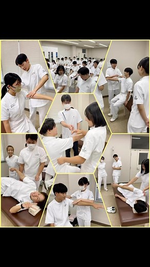 【公式】徳島医療福祉専門学校 on Instagram: "【MMT:徒手筋力検査法】 今日は1年生の授業にお邪魔しました！ 内容は筋力の検査の仕方について 握力計などを使って数値で出す検査方法もありますが、 徒手（検査する人の手を使って）で患者さんの筋力を調べることができるのが、このMMTです💪 実際の臨床でも使われる方法ですが、患者さんへの指示の仕方や立ち位置、手の位置、注意点など、気をつけることがたくさんあります💦 少しずつできるようになっていきましょう😄 #徳島医療福祉専門学校 #徳医専 #専門学校 #理学療法士 #理学療法学科 #理学 #作業療法士 #作業療法学科 #作業 #リハビリテーション #リハビリ #評価 #MMT #筋力検査"