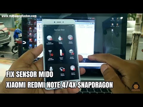 Fix Sensor Redmi Note 4/4x (Mido) Khusus Batre BN41, Batre BN43 tidak bisa