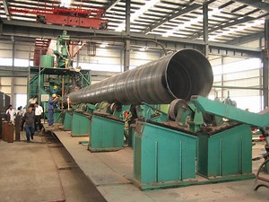 [Hot Item] Frontal Swing Type Spiral Welded Pipe Mill/ SSAW Tube Welding Line/Pipe Making Machine