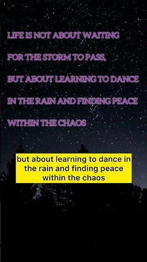 Life Is Not About Waiting for the Storm to Pass | Inspirational Life Quote #inspirationalquotes