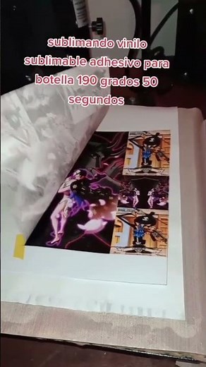 Cómo sublimar vinilo sublimable adhesivo