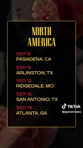 2026 World Tour Excitement: Guns N' Roses Fans Unite!