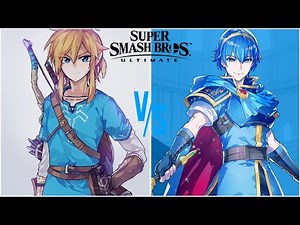 Super Smash Bros Ultimate: Link vs. Marth