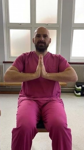 Prayer Stretch wrist extension