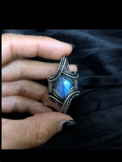 How to make a Ring Transformation — So Satisfying! #wirewrap #wirewrapping