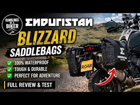Enduristan Blizzard Saddlebags Review | Ultimate Adventure Motorcycle Luggage | Ramblings Of A Biker