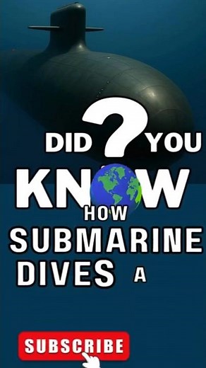 How Do Submarines Works Dive and Surface, Explained 4k #submarine naval engineering short #short