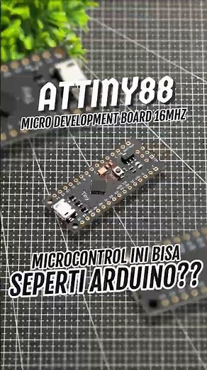 ATTINY88: A Cheap Arduino Nano Alternative With Plenty of GPIO Pins! 💻💾 #diyprojects