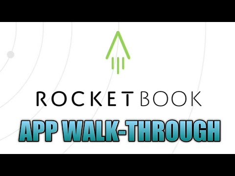 ROCKETBOOK APP SETUP | WALK-THROUGH | HOW-TO | REVIEW