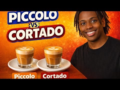 Piccolo vs. Cortado ☕ What’s the Real Difference? | Barista Explained