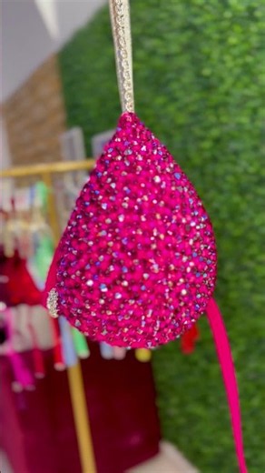 Dragon Fruit bikini fitnes by anestezia-shop #diamond #handmade #fashion