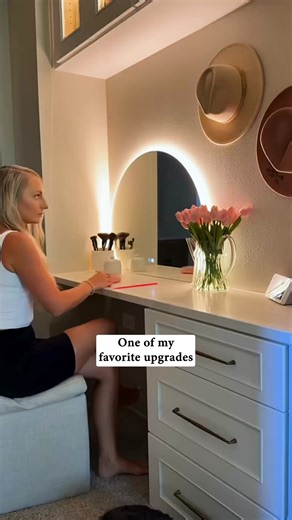 One of those little upgrades that makes a big difference ✨ Adding a Docking Drawer Blade Duo and a Safety Outlet to my vanity has completely changed my morning routine. My hair tools have a home, they’re always ready to use, and when I close the drawer the power automatically shuts off—no more “did I unplug that?” panic 🙌🏼 And the clutter-free counters? Absolute game changer. | Docking Drawer