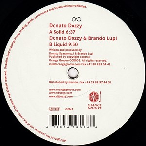 Donato Dozzy & Brando Lupi - Solid / Liquid