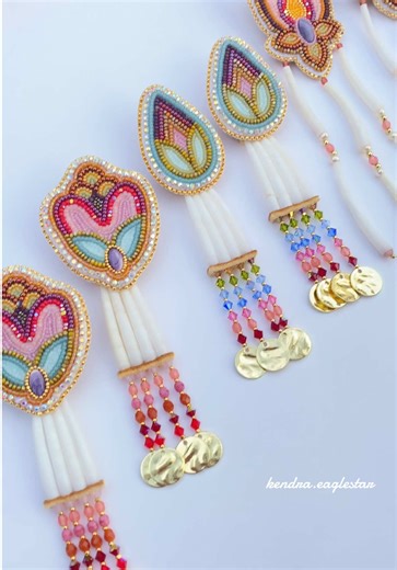 Valentine's Day Collection: Unique Handmade Beaded Earrings