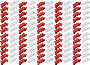 RiToEasysports 120PCS RC Road Barrier, RC Roadblocks RC Drift Race Road Barrier RC Drifting Racing Track Road Barrier Remote Control Car DIY Accessory