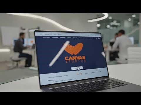 Canvas Studios Web Development Mockkup Ai experiment
