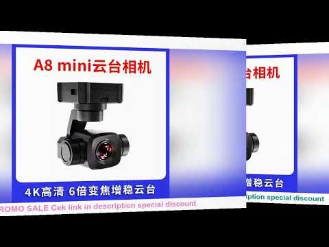 SIYI A8 Mini Gimbal Camera - 4K 6x Zoom Drone lens for 3-Axis Stabilized FPV & Aerial Photography