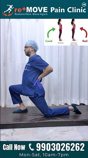 Correct Anterior Pelvic Tilt with These Simple Exercises