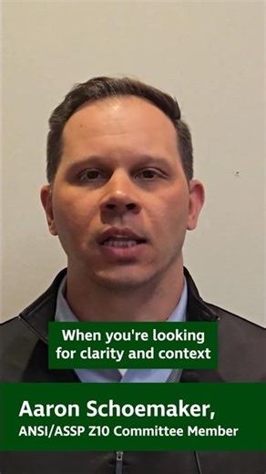 Using ANSI/ASSP Standards to Take Your Safety Program to the Next Level