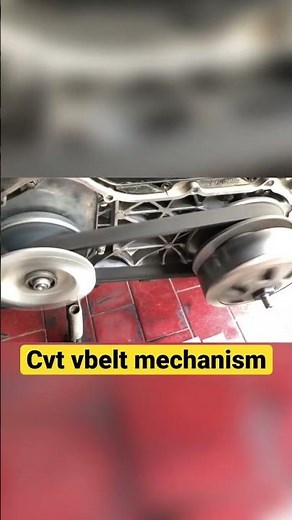 Cvt vbelt mechanism