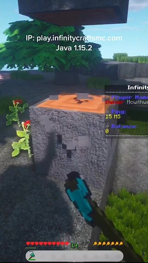 Hey! We had some issue with our server, it’s back online now! Come and play some survival! IP: play.infinitycraftsmc.com #minecraft #gaming