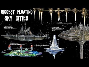 15 Biggest Floating Sky cities in fiction