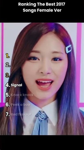 Ranking The Best 2017 Songs Female Ver