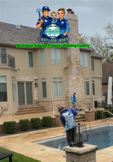 Northwest suburbs, we want to wash your property! 📝 Free Estimates (Virtual or In Person) 📲 (847) 416-8869 (Call or Text) - 👨‍💻 SimmonsPower-SoftWash.com (Estimate Form) - ⭐ 100 Google Reviews: https://g.co/kgs/UqjwHdj - 🏡 100 HomeAdvisor Reviews: https://www.homeadvisor.com/rated.simmonspowersoftwashing.143555672.html - 👉 Portfolio Map Link: https://trusty.app/companies/simmons-power-and-soft-washing?tab=portfolio&view=map