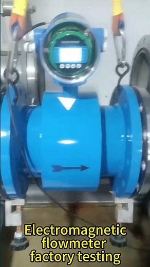 Electromagnetic flowmeter workshop testing
