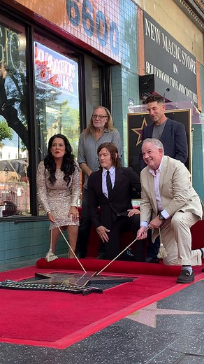 A great morning welcoming Norman Reedus to the Hollywood Walk of Fame! A prolific actor whose work ranges from television and film to modeling, for more than two decades Norman Reedus has captured our imaginations, including as fan favorite Daryl Dixon on The Walking Dead. Thank you Norman for leaving an indelible mark on our culture. We can’t wait to see what you do next! | Councilmember Mitch O'Farrell