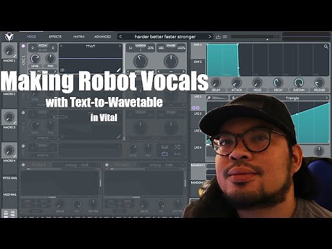 Making Robot Vocals in Vital