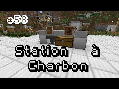 Tuto Redstone | #58 Station à Charbon (FR)
