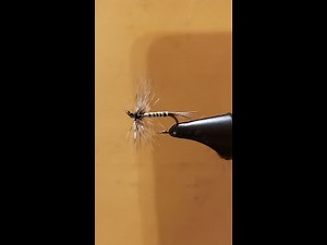 Fly Tying for a Beginner, Mosquito Dry Fly