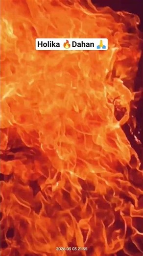 2026 Mar 3 #12:0 Holika Dahan 🔥👀🥰#