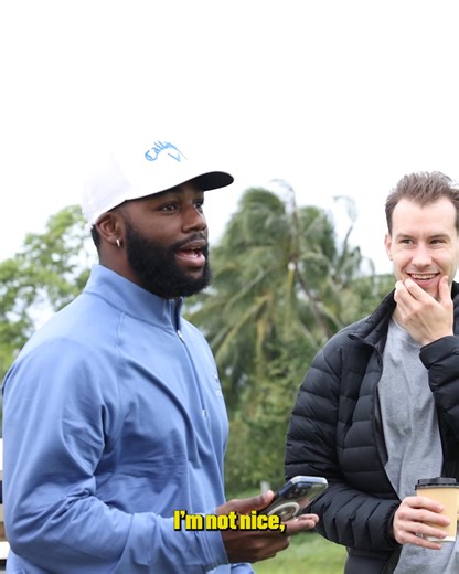 Michael Harris II on a golf course is pure comedy 😭 | MLB