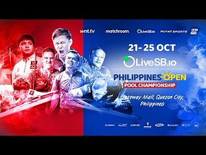 WATCH LIVE | 2025 liveSB.io Philippines Open Pool Championship | Table Four