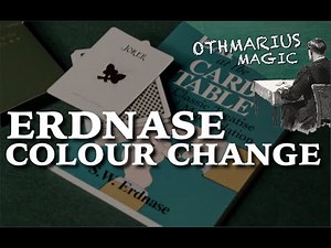 CLASSIC ERDNASE COLOUR CHANGE sleight of hand