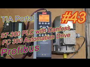 How to communicate siemens S7 300 PLC with Danfoss VFD via profibus using TIA Portal ? #43