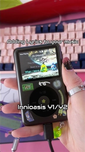 Adding lyrics on the INNIOASIS Y1/Y2 #tutorial #musicplayer #ipodclassic #innioasisy2 #mp3player