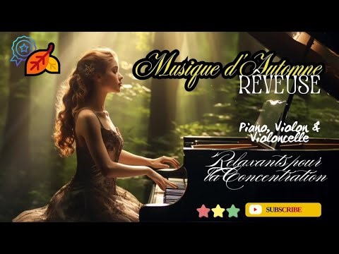 Autumn Piano: Cozy Fall Music for Relaxing & Studying 🍂